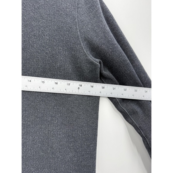 BOSS Hugo‎ Boss Sweater Mens Small Gray Full Zip Regular Fit Fossel 61 50247611 - Picture 10 of 11